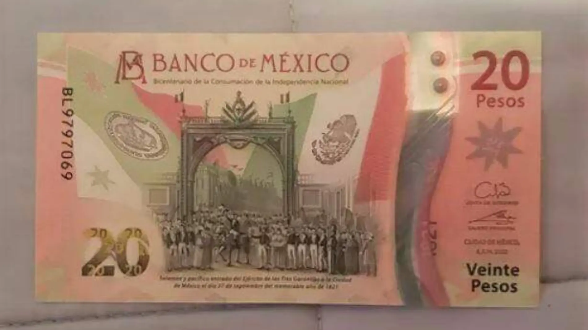 billete 20 pesos mercado libre